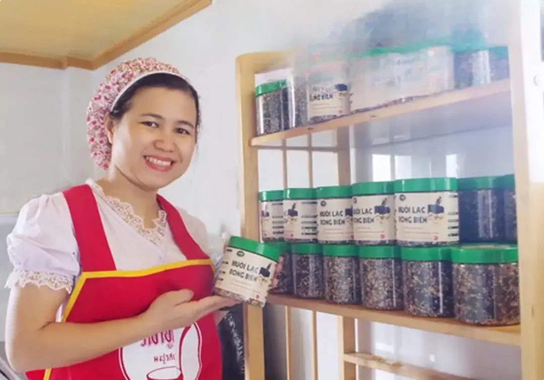 Cơ sở sản xuất muối lạc rong biển LuFood